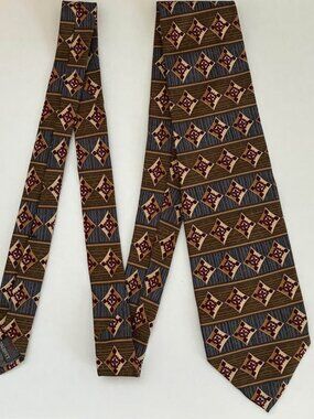 ROBERT TALBOTT STUDIO Patterned Silk Tie